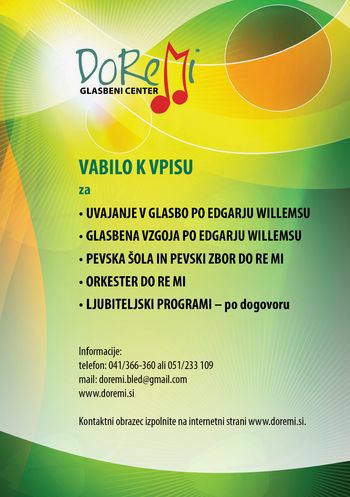 VPIS V GLASBENI CENTER DO RE MI