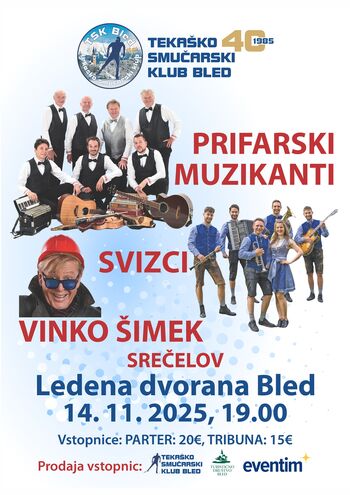 TEKAŠKO SMUČARSKI KLUB BLED PRAZNUJE 40 LET