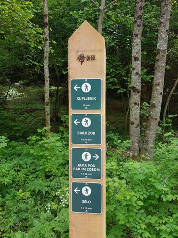 Nov pohodniški zemljevid in nova informacijska tabla