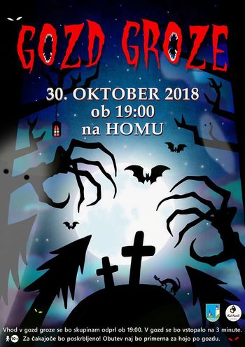 Gozd groze se vrača na Hom! Gozd groze se vrača na Hom!