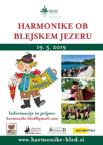 Odpoved  srečanja harmonik ob Blejskem jezeru