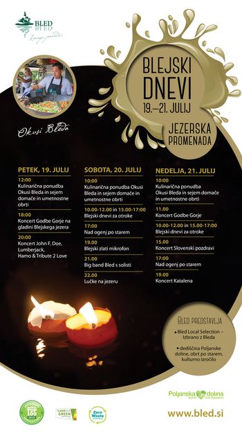 Prihajajo Blejski dnevi Prihajajo Blejski dnevi