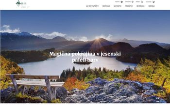 Prenovljena spletna stran bled.si