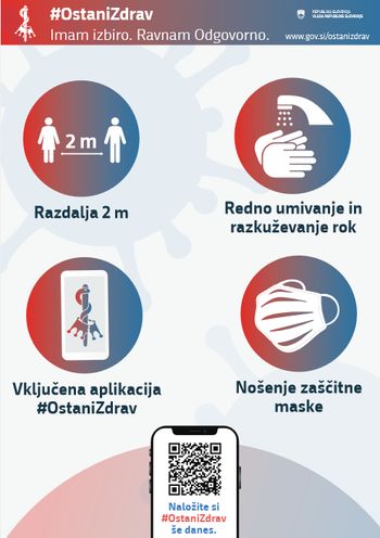 Nov zabojnik pred ZD Bled, epidemija podaljšana za mesec dni Nov zabojnik pred ZD Bled, epidemija podaljšana za mesec dni