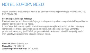 Hotel Europa: Okrogla miza in razstava