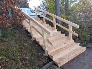 Novo stopnišče ob jezeru