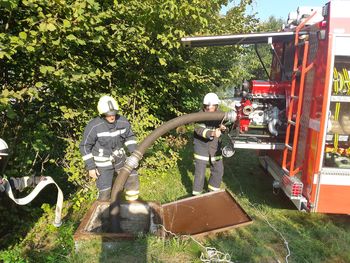 Občinska gasilska vaja ob 110 letnici delovanja Gasilskega Društva Kupljenik
