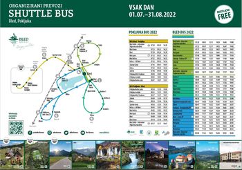 Dva brezplačna avtobusa in dodatni vlaki na Bohinjski progi