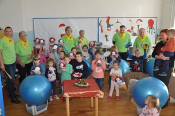 Žoga bend v lokavškem vrtcu