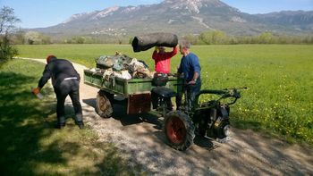 Čistilna akcija v Plačah Čistilna akcija v Plačah