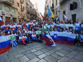 Na svetovnem orientacijskem tekmovanju prvič z ekipo Na svetovnem orientacijskem tekmovanju prvič z ekipo