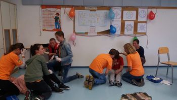 Tekmovanje v prvi pomoči Tekmovanje v prvi pomoči