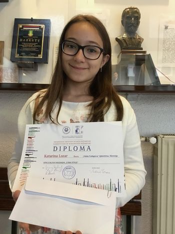 Uspešni na mednarodnih tekmovanjih Uspešni na mednarodnih tekmovanjih