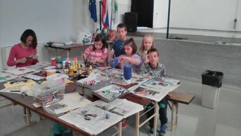 Se veselili in ustvarjali spomladansko cvetje