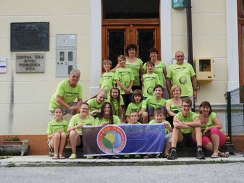 Mladi ajdovski planinci na taboru v Trenti