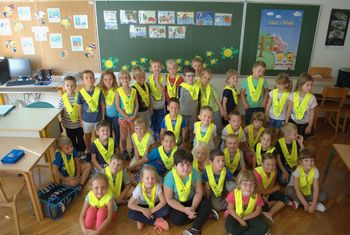 Sprejem prvošolcev v Vipavi, Podnanosu in Vrhpolju