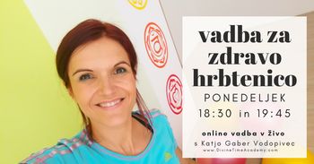 Vadba za ZDRAVO HRBTENICO