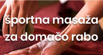Tečaj športne masaže za domačo rabo