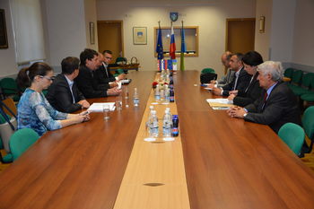 Obisk gospodarske delegacije iz Azerbajdžana