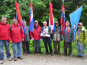 Proslava ZB za vrednote NOB Slovenj Gradec ob dnevu državnosti in 70. obletnici postavitve Paučkovih bolnišnic