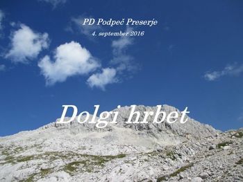 PD Podpeč Preserje na Dolgem hrbtu 4. 9. 2016                         