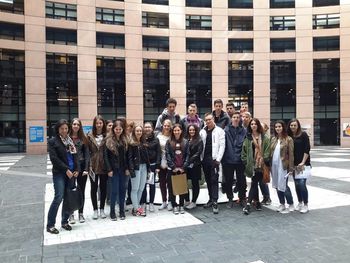 Dijaki 2. Ga na nagradnem izletu v Strasbourgu in Tübingenu