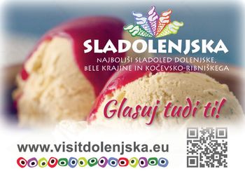 Iščemo najboljši sladoled v JV Sloveniji