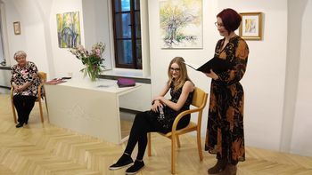 Samostojna likovna razstava Aleksandre Vidovič 