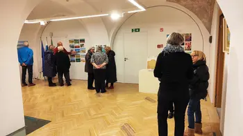 Prva samostojna razstava Jožeta Šafranka 