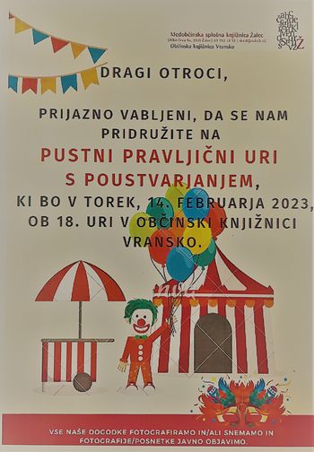 Po pravljici diši ... VABILO