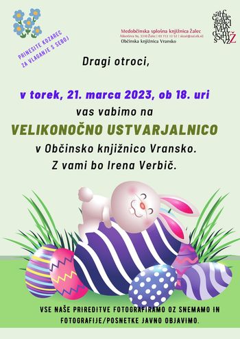 Po pravljici diši ... v Občinski knjižnici Vransko