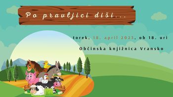 Po pravljici diši ... v Občinski knjižnici Vransko
