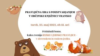 Pravljična ura s poustvarjanjem