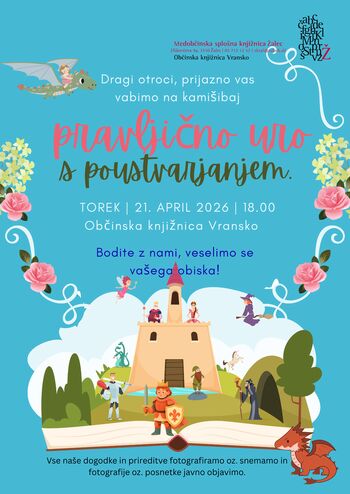 Pravljična ura s poustvarjanjem