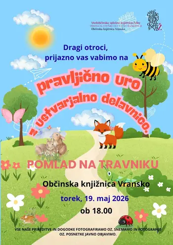 Pravljična ura z ustvarjalno delavnico