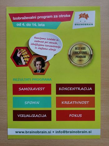 Predstavitvena urica Brainobrain