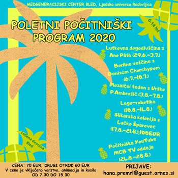 Poletni počitniški program