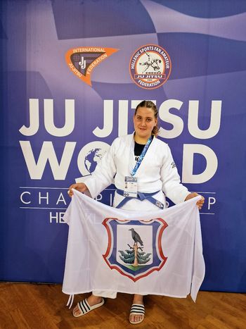 Zala Miklavc na prvem Svetovnem prvenstvu v ju jitsu v Grčiji zasedla odlično 5. mesto