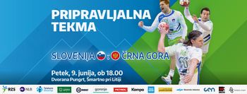 Mednarodna tekma med Slovenijo in Črno goro