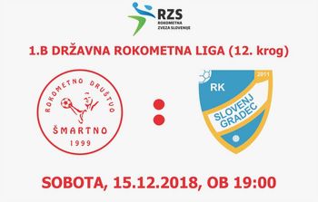 Rokometna tekma proti RK SLOVENJ GRADEC 2011 (1.B DRL - 12. krog)