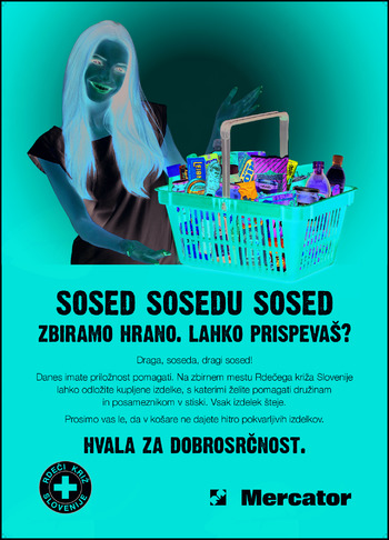 ZBIRAMO HRANO. LAHKO PRISPEVAŠ?