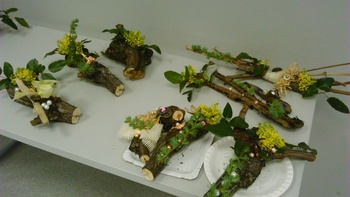 Ustvarjalna delavnica: CVETLIČNI ARANŽMAJI