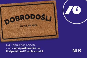 Na Brezovici vrata odprla nova NLB Poslovalnica