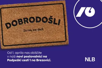 Na Brezovici vrata odprla nova NLB Poslovalnica Na Brezovici vrata odprla nova NLB Poslovalnica