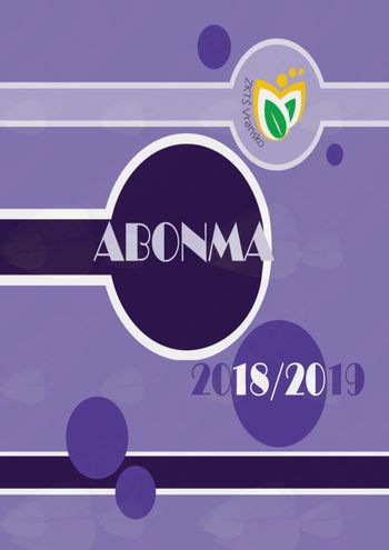 VPIS V ABONMA 2018/2019 - ZKTŠ VRANSKO