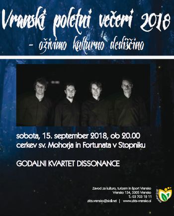 VRANSKI POLETNI VEČERI 2018 - oživimo kulturno dediščino