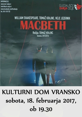 MACBETH, gledališki abonma in izven