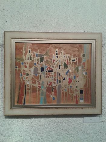 LEONIDA GOROPEVŠEK  NA RAZSTAVI  »ISKANJA« V TRBOVLJAH