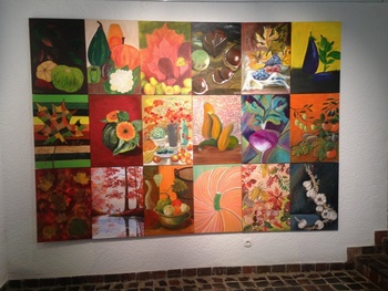 »JESEN« MENGEŠKIH LIKOVNIKOV SE JE PRESELILA V NAZARJE »JESEN« MENGEŠKIH LIKOVNIKOV SE JE PRESELILA V NAZARJE