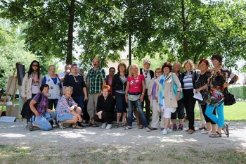 Rekordna udeležba likovnikov na "Sprehodu ob Pšati" Rekordna udeležba likovnikov na "Sprehodu ob Pšati"